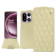 Capa em pele OnePlus 15 - Beige - Couture ( Nappa - Pantone #ceb888 ) 