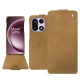 Capa em pele OnePlus 15 - Sable vintage ( Pantone #9b7340 ) 