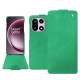 Capa em pele OnePlus 15 - Menthe vintage ( Pantone #37b375 ) 