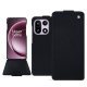 Lederschutzhülle OnePlus 15 - Noir élégant  ( Noir / Black ) 