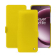 OnePlus 15 leather case - Jaune fluo ( Pantone #c9ff57 ) 
