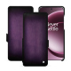 OnePlus 15 leather case - Violet Patine