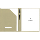 A4 회의 폴더 - Beige PU ( Pantone #ceb888 ) 