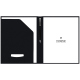 Carpeta de conferencias A4 - Noir élégant  ( Noir / Black ) 