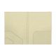 A4-Konferenzmappe - 25 x 35 cm - Ivoire ( Pantone #d6d6c6 ) 
