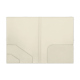 Cartella per conferenze A4 - 25 x 35 cm - Blanc ( Nappa / White ) 