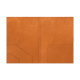 A4会議用フォルダー - 25 x 35 cm - Mandarine vintage ( Pantone #d47231 ) 