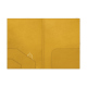 Conférencier A4 - 25 x 35 cm - Jaune soulèu ( Pantone #F3B934 )