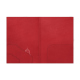 A4会議用フォルダー - 25 x 35 cm - Rouge troupelenc ( Pantone #AB191A )