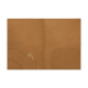 Cartella per conferenze A4 - 25 x 35 cm - Castan esparciate ( Pantone #824F2A )