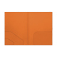 A4 Portfolio - 25 x 35 cm - Orange PU ( Pantone #ff9351 )