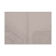 Cartella per conferenze A4 - 25 x 35 cm - Taupe innocent ( Pantone #d6d2c4 ) 