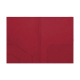 A4 Portfolio - 25 x 35 cm - Rouge passion ( Pantone #a6192e ) 