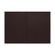 A4 会议文件夹 - 25 x 35 厘米 - Marron envoûtant ( Pantone #4e3629 ) 
