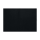 Conférencier A4 - 25 x 35 cm - Noir Veggie ( Noir / Black) 