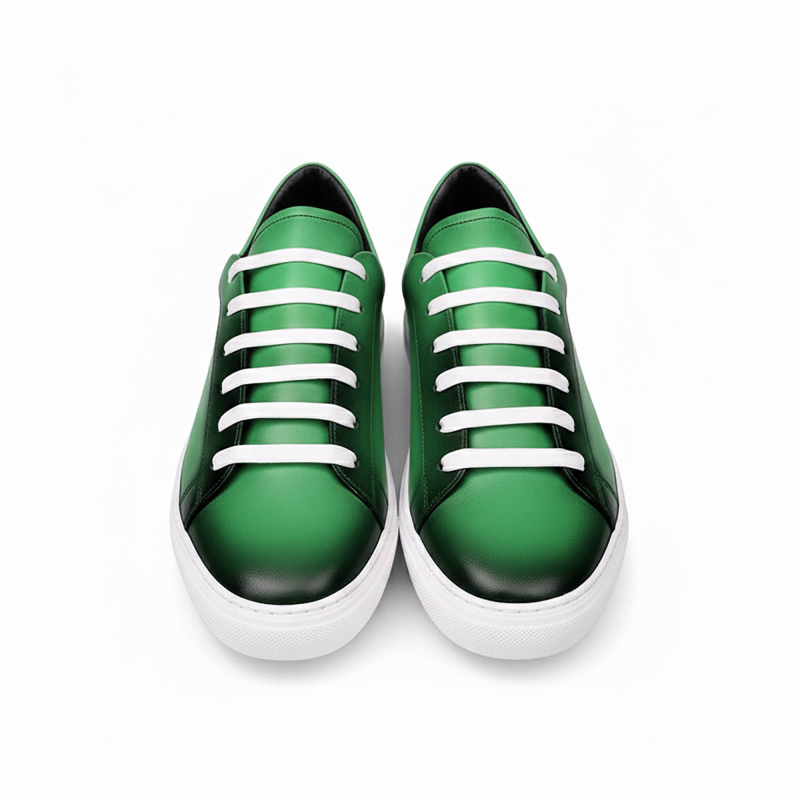 Sneakers in pelle patinata Noreve