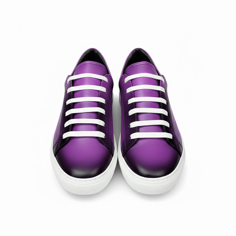 Sneakers in pelle patinata Noreve