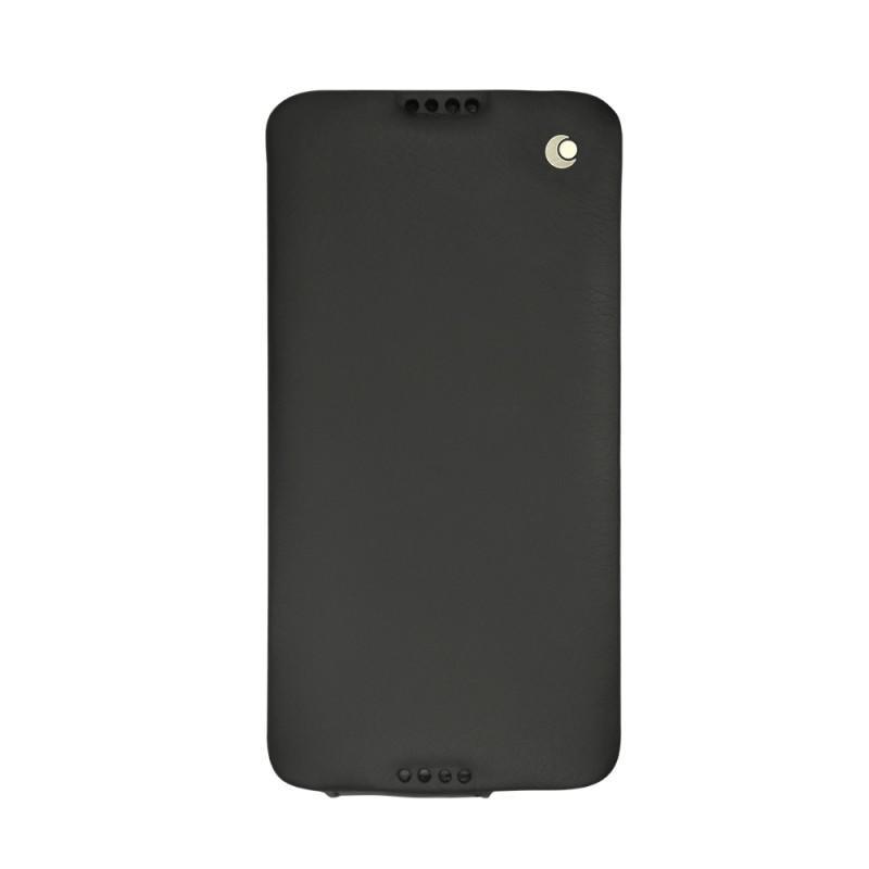 가죽 커버 Blackberry DTEK60 - Noir ( Nappa - Black ) 