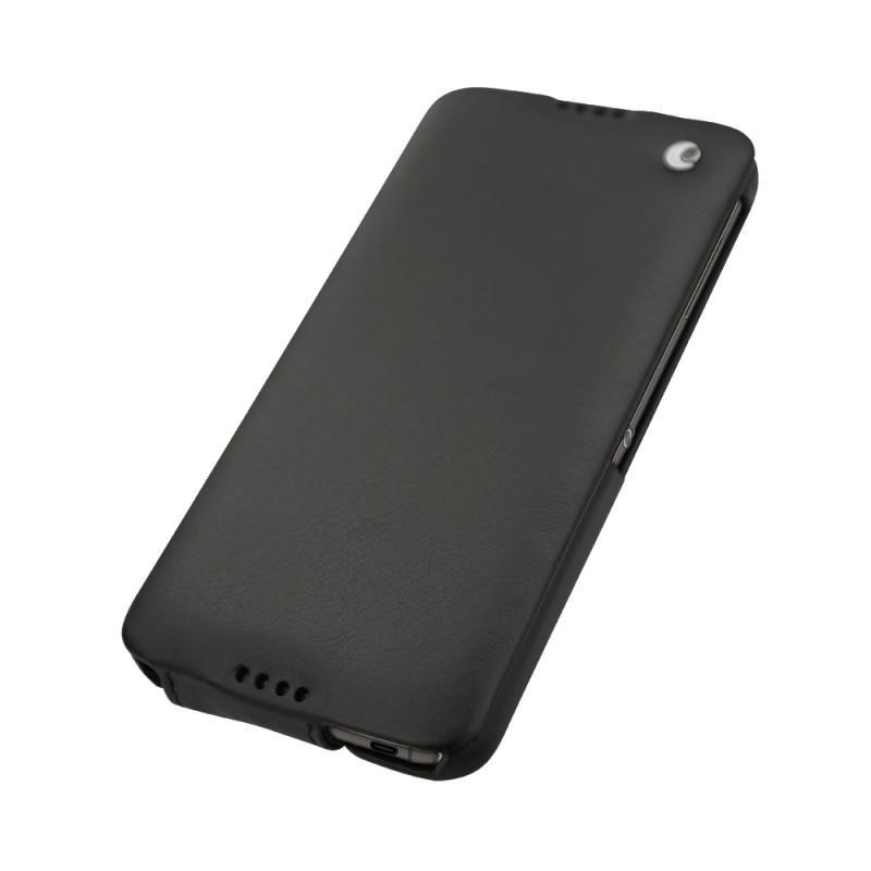 Capa em pele Blackberry DTEK60 - Noir ( Nappa - Black )  Capa em pele Blackberry DTEK60 - Noir ( Nappa - Black )