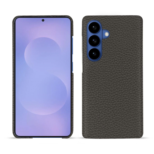 Coque arrière Samsung Galaxy S26 | Protection cuir premium NoreveAnthracite ( Pantone #41403c ) 