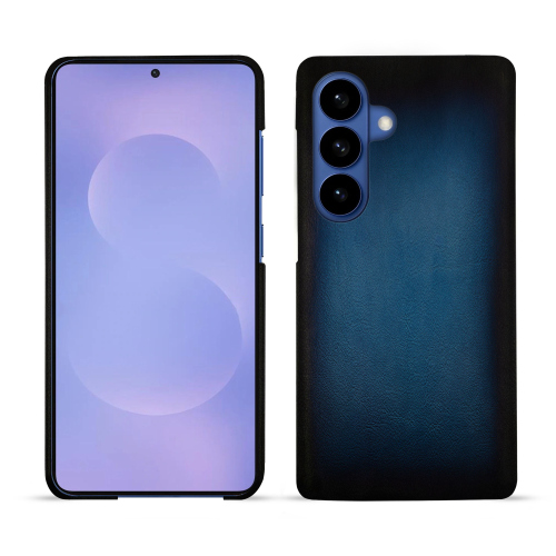 Rückseite Samsung Galaxy S26 | Premium-Lederhülle von NoreveBleu Patine