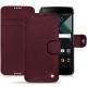Housse cuir Blackberry DTEK60 - Lie de vin ( Pantone 5115C ) 