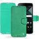 Custodia in pelle Blackberry DTEK60 - Menthe vintage ( Pantone 562C ) 