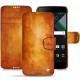 Lederschutzhülle Blackberry DTEK60 - Orange Patine