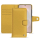 Funda de piel para cartera Samsung Galaxy S26 Edge - Mimosa ( Pantone #b39437 ) 