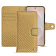 Custodia in pelle Samsung Galaxy S26 Edge - Serpent sabbia ( Pantone #D2BA92 )