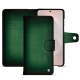 Samsung Galaxy S26 Edge用レザーウォレットケース - Vert Patine