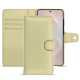 Custodia in pelle Samsung Galaxy S26 Edge - Beige PU ( Pantone #ceb888 ) 