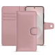 Funda de piel para cartera Samsung Galaxy S26 Edge - Rose PU ( Pantone #efbae1 ) 