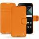 Custodia in pelle Blackberry DTEK60 - Orange ( Nappa - Pantone 1495U ) 