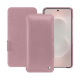 レザーケース Samsung Galaxy S26 Edge - Rose ( Nappa - Pantone #efbae1 ) 