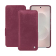 Funda de piel Samsung Galaxy S26 Edge - Passion vintage ( Pantone #591d16 ) 