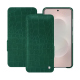 Capa em pele Samsung Galaxy S26 Edge - Crocodile pino ( Pantone #173F35 ) 