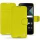 硬质真皮保护套 Blackberry DTEK60 - Jaune fluo
