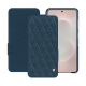 Samsung Galaxy S26 Edge leather case - Indigo - Couture ( Pantone #1f4565 ) 
