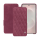 Funda de piel Samsung Galaxy S26 Edge - Passion vintage - Couture ( Pantone #591d16 ) 