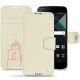Funda de piel Blackberry DTEK60 - Blanc escumo