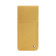 Samsung Galaxy S26 Edge leather pouch - Or Maïa ( Pantone 871C ) 