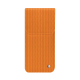 Capa em pele Samsung Galaxy S26 Edge - Abaca arancio ( Pantone #d77540 )