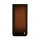 Pochette cuir Samsung Galaxy S26 Edge - Marron Patine