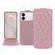 Funda de piel Samsung Galaxy S26 Edge - Rose - Couture ( Nappa - Pantone #efbae1 ) 