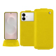 Custodia in pelle Samsung Galaxy S26 Edge - Jaune fluo ( Pantone #c9ff57 ) 
