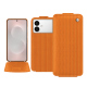 Funda de piel Samsung Galaxy S26 Edge - Abaca arancio ( Pantone #d77540 )