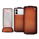 Capa em pele Samsung Galaxy S26 Edge - Orange Patine