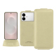Custodia in pelle Samsung Galaxy S26 Edge - Beige PU ( Pantone #ceb888 ) 