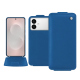 Funda de piel Samsung Galaxy S26 Edge - Bleu Veggie ( Pantone #3f5864 ) 
